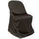 Chair Covers for Folding Chairs Black