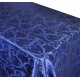 Tablecloth Chopin Damask Navy Blue