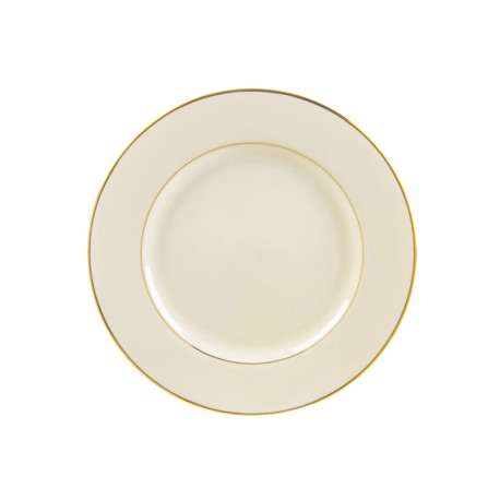 Ivory China with Gold Band Bread and Butter Plate 6 ½”