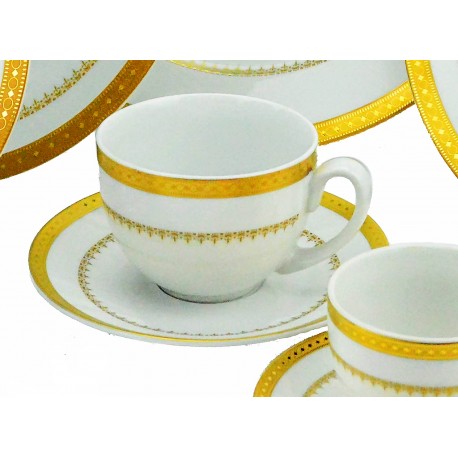 Imperial Gold Coffee Cup and Saucer