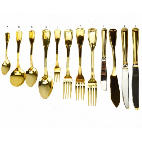 Hampshire Gold Plated Flatware