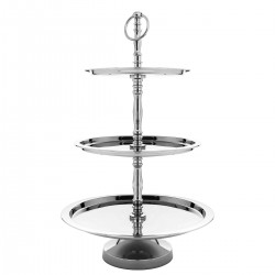 3-Tier Silver Stand