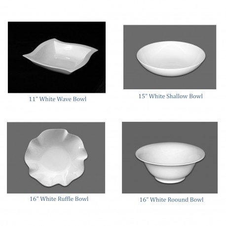 White Bowls