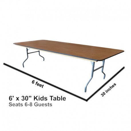 Kids Rectangular Table
